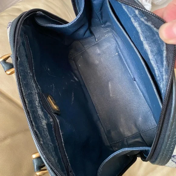 Authentic Gucci Vintage Mini Satchel GG Monogram - Picture 12 of 15